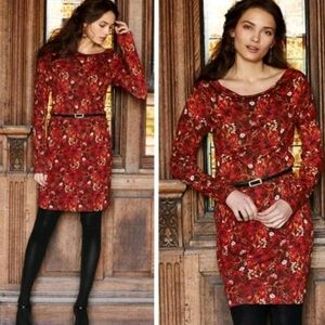 Peruvian Connection Annika Cowl Neck Dress